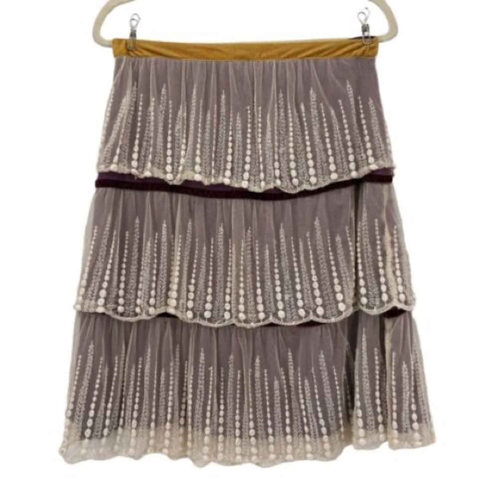 Anthropologie Knee length skirt